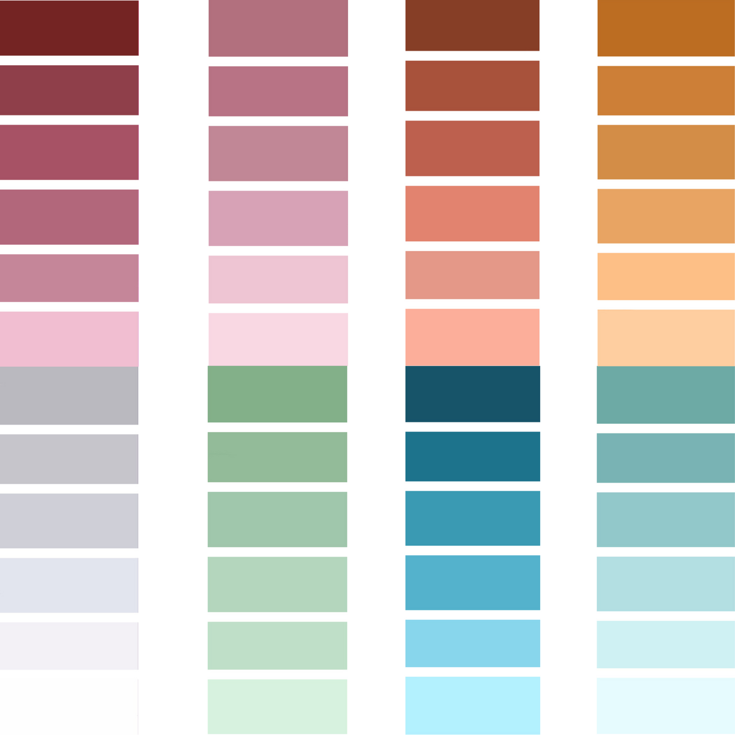 Yvette St. Amant 8 Pack 250ml FALL Premium Acrylic Paints Bundle