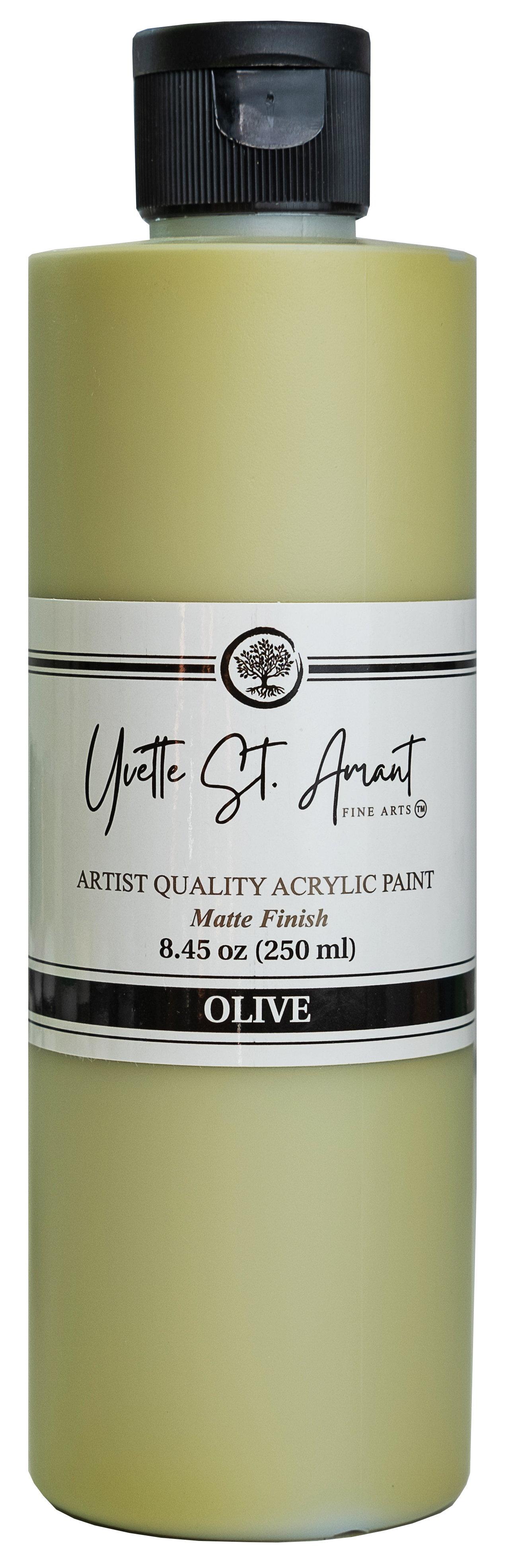 Olive Acrylic Paint (250ml)