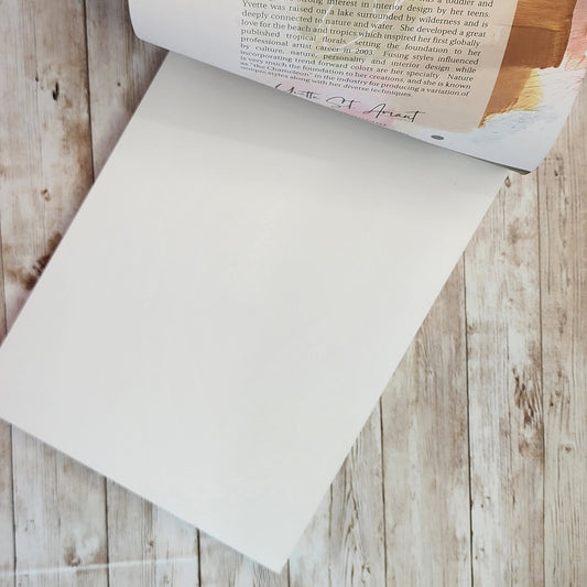 Yvette St. Amant Art Supplies - 30 Sheet Premium Watercolor Paper Pad 9x12"