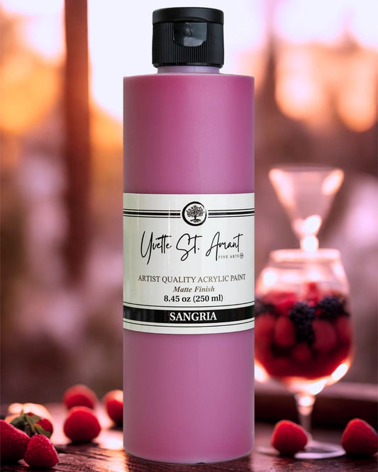 Yvette St. Amant 250ml Paint Bottle - Sangria