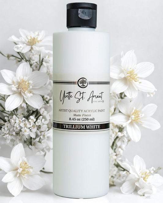 Yvette St. Amant 250ml Paint Bottle - Trillium White