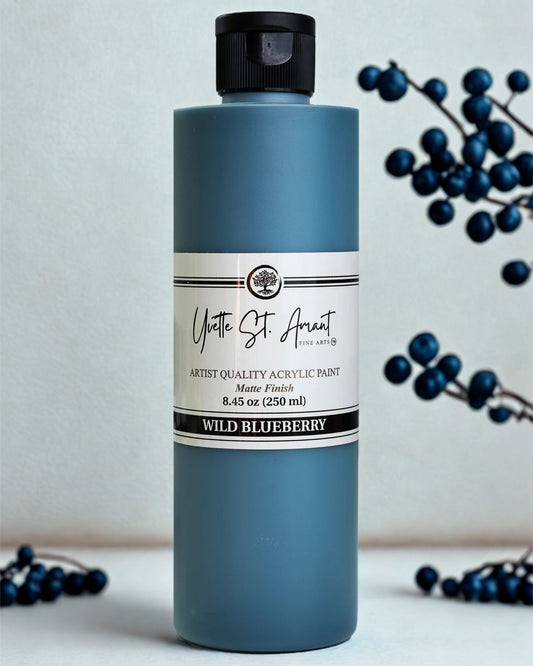 Yvette St. Amant 250ml Paint Bottle - Wild Blueberry