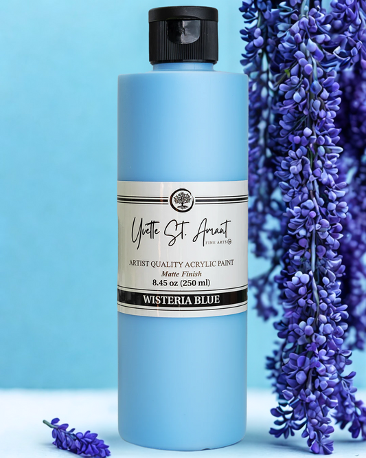 Yvette St. Amant 250ml Paint Bottle - Wisteria Blue